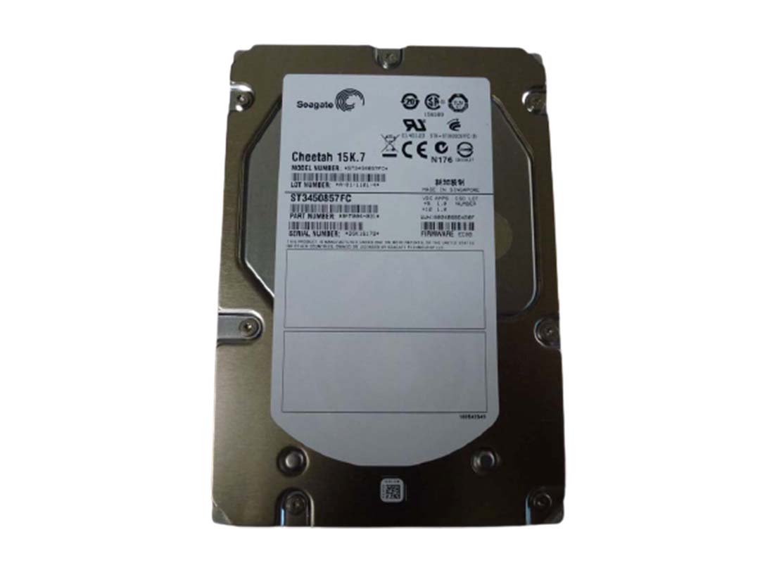 ST3450857FC | Seagate Cheetah 450GB 15000RPM 4Gb/s Fibre Channel 3.5-inch 16MB Cache Internal Hard Drive