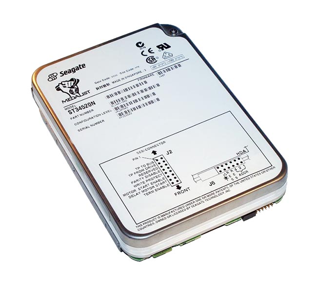 ST34520N | Seagate Medalist 4.55GB 7200RPM SCSI 50-Pin 3.5-inch Hard Drive