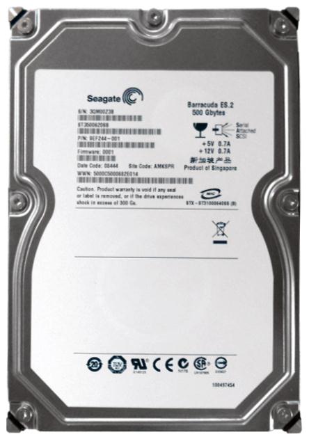 ST3500620SS | Seagate 500GB 7200RPM SAS Gbps 3.5 16MB Cache Barracuda Hard Drive