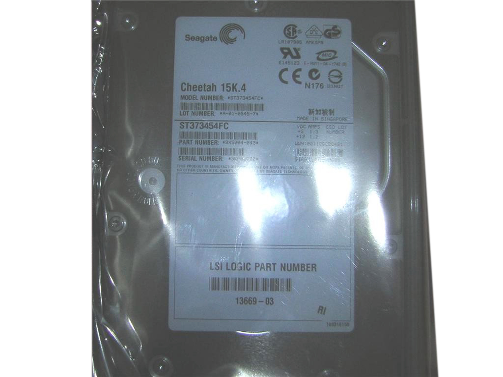 ST373454FC | Seagate Cheetah 73.4GB 15000RPM Fibre Channel 8MB Cache 3.5-inch Internal Hard Drive