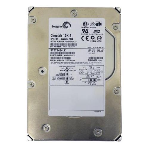 ST373454LC | Seagate Dell Cheetah 73.4GB 15000RPM Ultra-320 SCSI SCA-2 80-Pin Hot-pluggable 3.5-inch Low Profile Hard Drive