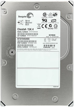 ST373454SS | Seagate Cheetah 73.4GB 15000RPM SAS 3Gb/s 8MB Cache 3.5-inch Low-profile Hard Drive