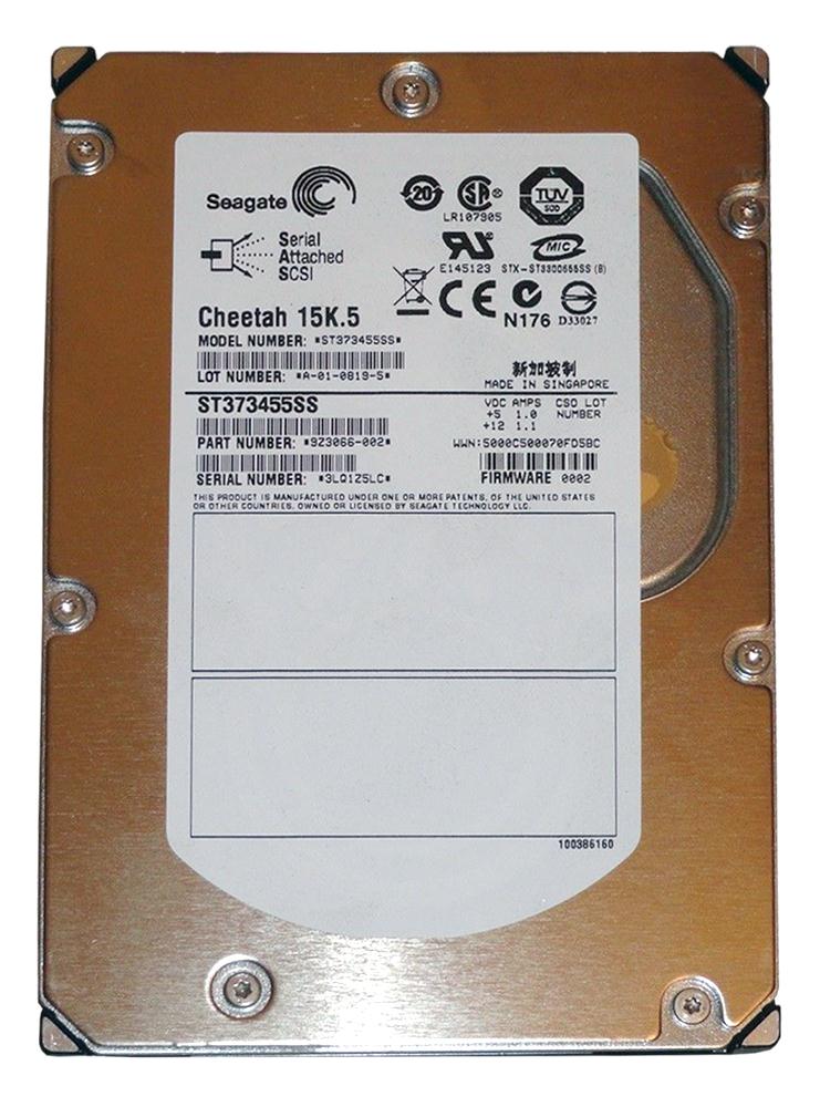 ST373455SS | Seagate 73GB 15000RPM SAS Gbps 3.5 16MB Cache Cheetah Hard Drive