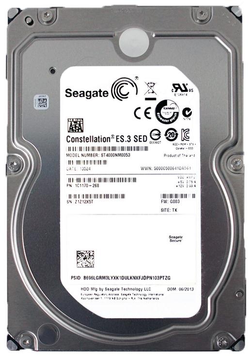 ST4000NM0053 | Seagate 4TB 7200RPM SATA Gbps 3.5 128MB Cache Constellation Hard Drive