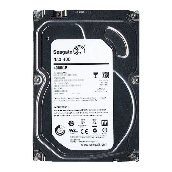 ST4000VN000 | Seagate NAS HDD 4TB 5900RPM SATA 6Gb/s 64MB Cache 3.5-inch Hard Drive