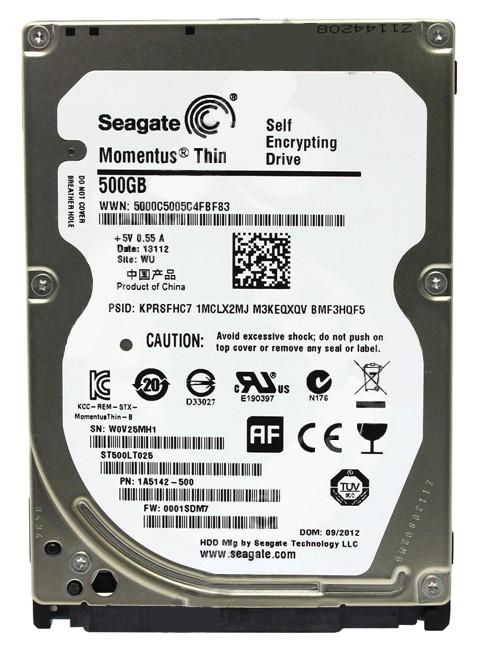 ST500LT025 | Seagate 500GB 5400RPM SATA 3 Gbps 2.5 16MB Cache Hard Drive