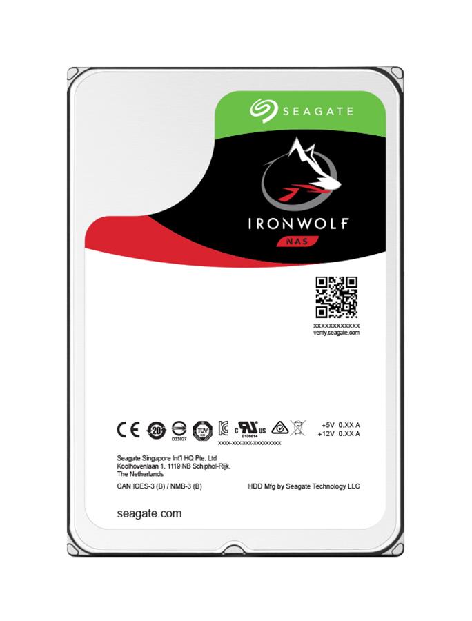 ST6000VN0033 | Seagate 6TB 7200RPM SATA Gbps 3.5 128MB Cache IronWolf Hard Drive
