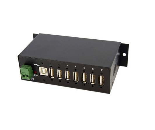 ST7200USBM | StarTech 7-Port USB Hub Mountable Rugged Industrial