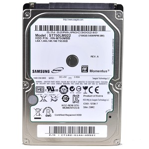 ST750LM022 | Seagate Momentus 750GB 5400RPM 8MB Cache SATA 3Gb/s 2.5-inch Internal Hard Drive
