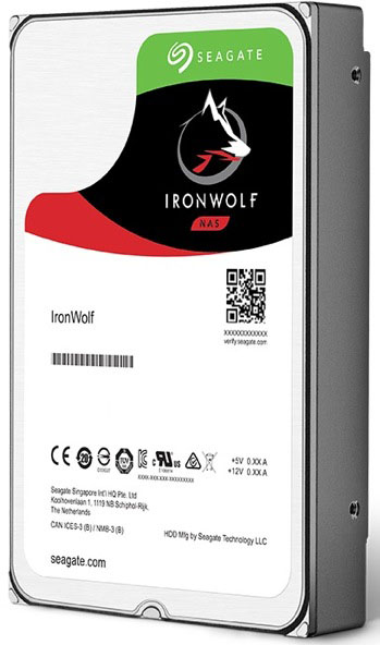 ST8000VN0022 | Seagate IronWolf NAS 8TB 7200RPM 3.5-inch 256MB Cache SATA 6Gb/s Internal Hard Drive