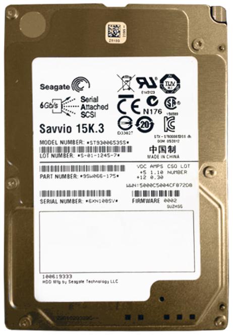 ST9300653SS | Seagate 300GB 15000RPM SAS Gbps 2.5 64MB Cache Savvio Hard Drive