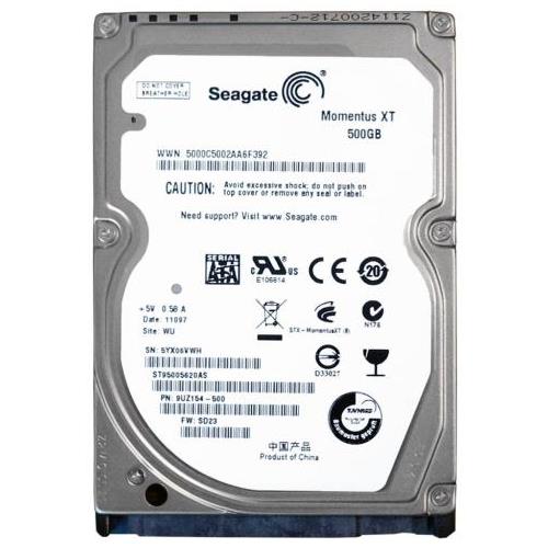 ST95005620AS | Seagate st95005620as momentus xt 500gb 7200rpm sata 3gbps 32mb buffer 2.5 inch hybrid solid state hard drive