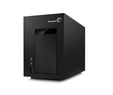 STCT8000100 | Seagate NAS 2-bay 8TB (2 x 4TB) USB 3 Ethernet NAS Server
