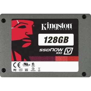 SV100S2/128GZBK | Kingston SSDNow V100 128 GB Internal Solid State Drive - Bulk Pack - 2.5 - SATA/300 SV100S2/128GZBK | Kingston SSDNow V100 128 GB Internal Solid State Drive - Bulk Pack - 2.5 - SATA/300