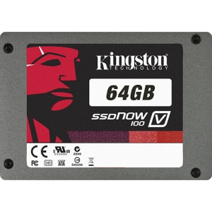 SV100S2/64GZ | Kingston SSDNow 64 GB Internal Solid State Drive - 2.5 - SATA/300