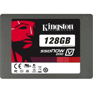 SV200S3D7/128G | Kingston SSDNow V200 128 GB Internal Solid State Drive - 1 Pack - 2.5 - SATA/600