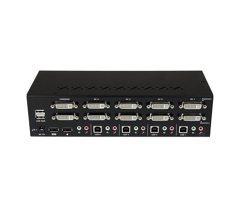 SV231DD2DUA | StarTech 2-Port Dual DVI USB KVM Switch