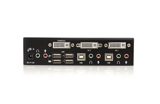 SV231DVIUA | StarTech 2-Port DVI USB KVM Switch