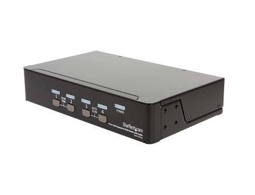 SV431DPUA | StarTech 4-Port USB DisplayPort KVM Switch