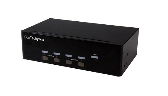 SV431DVGAU2A | StarTech 4-Port Dual VGA KVM Switch