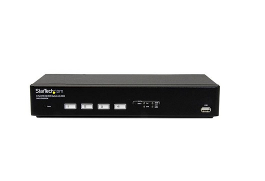 SV431DVIUDDM | StarTech 4-Port USB DVI KVM Switch