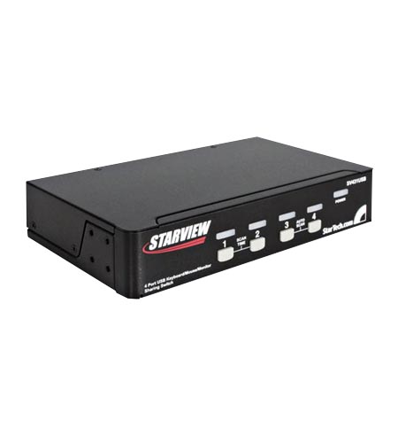 SV431USB | StarTech 4-Port Professional VGA USB KVM Switch