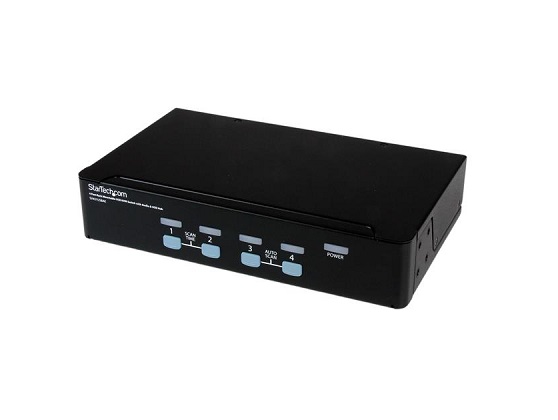 SV431USBAE | StarTech 4-Port USB KVM Switch Rack-Mountable