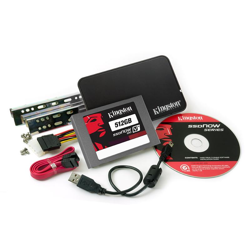 SVP100S2B/512GR | Kingston SSDNow V+100 Series 512GB SATA 3Gbps 2.5-inch MLC Solid State Drive