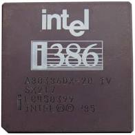 SX217 | Intel 80386 20MHz Socket PGA132 Processor