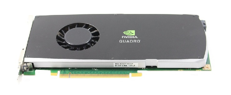 T939K | Dell Nvidia Quadro FX 3800 1GB GDD3 256-Bit PCI Express 2 x16 DVI Dual DisplayPort Video Graphics Card