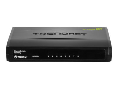 TEG-S81G | TRENDnet Switch 8-Port Gigabit GREENnet 8-Ports