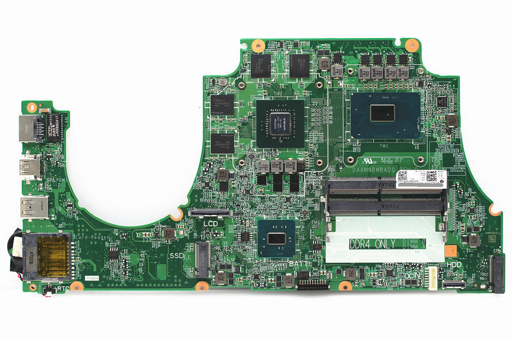 TF0TH | Dell 15-5577 I7-7700HQ 4G 15-5577 System Board