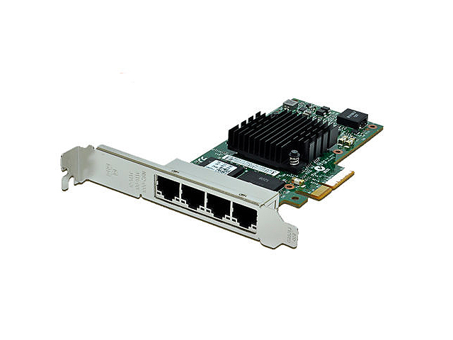 THGMP | Dell Network Card I350-T4 PCI Express 2.1 X4 5 Gt/s 10 / 100 / 1000 Quad Port Gigabit Ethernet Server Adapter