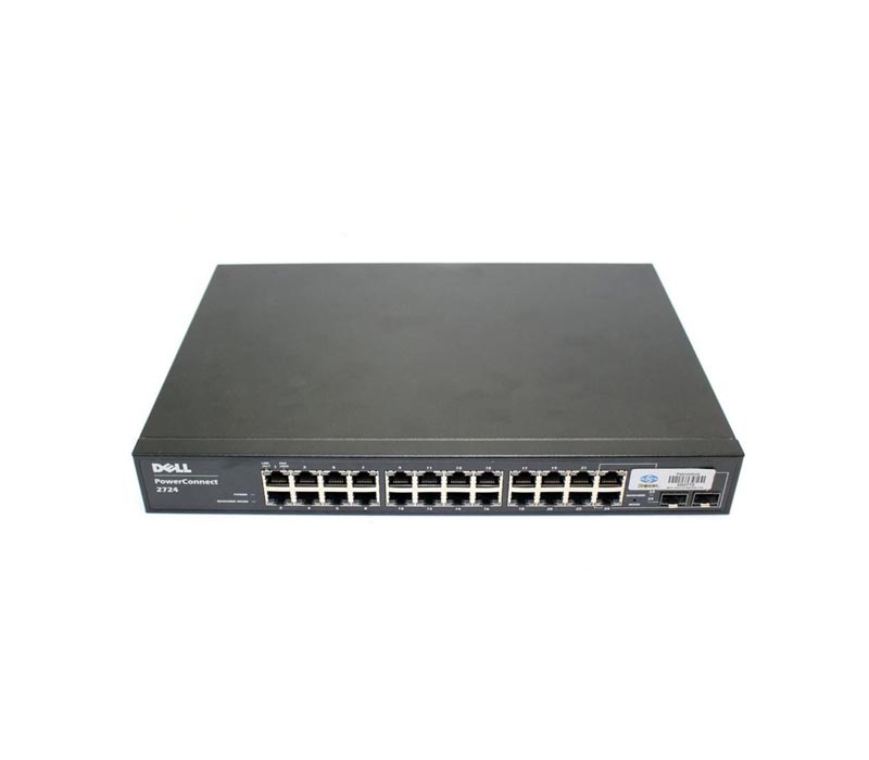 0TJ689 | Dell PowerConnect 2724 24-Ports 10/100/1000Base-T Gigabit Ethernet Switch