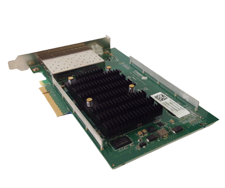 TJYRG | Dell T540-CR High Performance Quad Port 10 GbE Unified Wire Adapter PCI Express X8,Optical Fibre