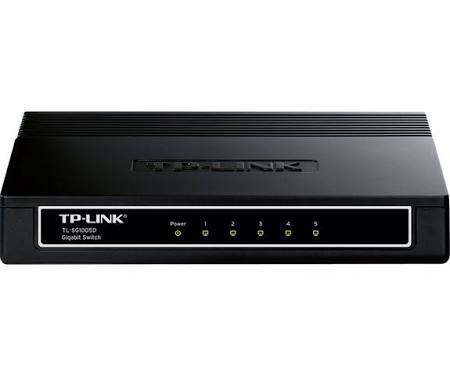 TL-SG1005D | TP-Link 10/100/1000Mb/s 5-Port Gigabit Desktop Switch, 10Gb/s CAPACITY 5-Ports 5 X RJ-45 10/100/1000BASE-T