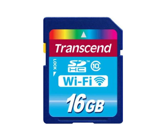 TS16GWSDHC10 | Transcend 16GB Wi-Fi Class 10 SDHC Flash Memory Card