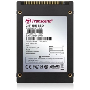 TS4GSSD25-S | Transcend  4 GB Internal Solid State Drive - 2.5 - IDE Ultra ATA/66 (ATA-5)