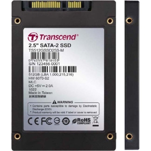 TS512GSSD25S-M | Transcend  512 GB Internal Solid State Drive - 2.5 - SATA/300