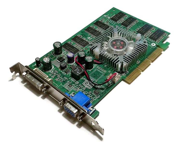 U0842 | Dell Nvidia Quadro FX500 128MB DVI VGA Graphics Card