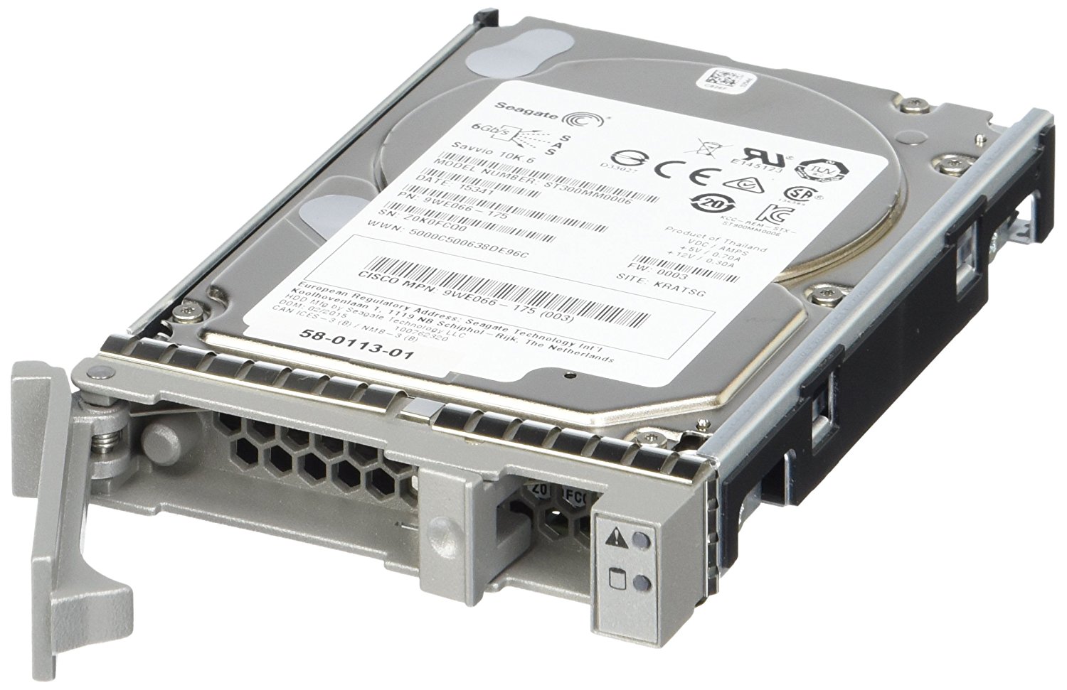 UCS-HD900G10K12G | Cisco 900GB 10000RPM SAS 12Gb/s SFF (2.5-inch) Hot-pluggable Hard Drive