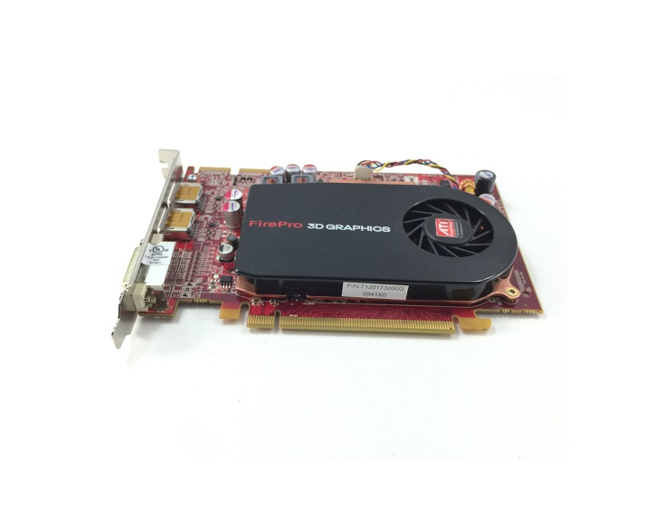 V3750 | Dell ATI FirePro V3750 256MB PCIe x16 Graphics Card DVI DisplayPort Graphics Video Card
