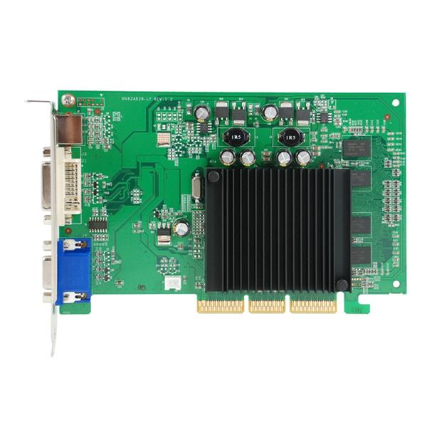 VCE256A8N341 | EVGA GeForce 6200 256MB DVI/ TV-Out AGP Video Graphics Card