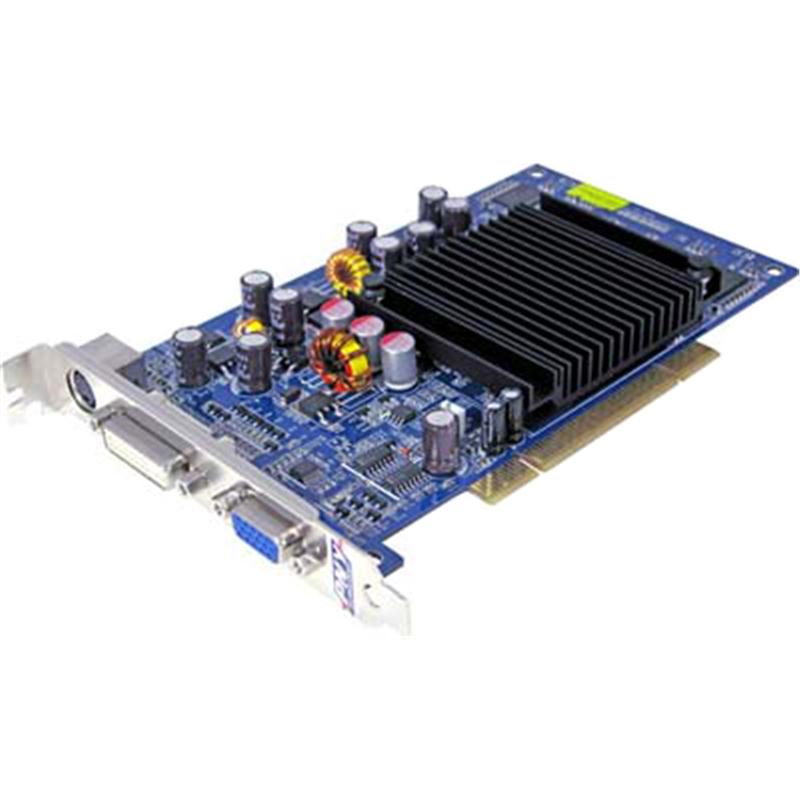 VCG62256AXB | PNY Tech PNY nVidia GeForce 6200 256MB DDR AGP VGA DVI Low Profile Video Graphics Card