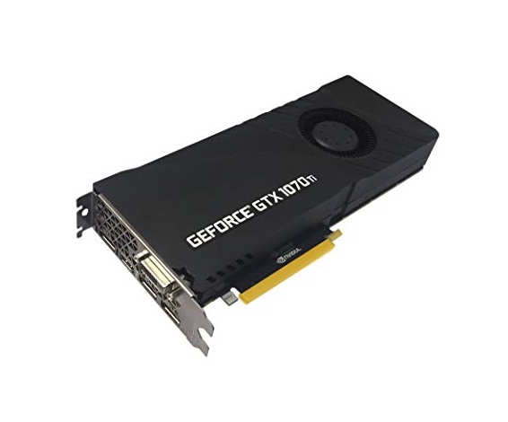 VCGGTX1070T8PB-CG | PNY Technologies GeForce GTX 1070 Ti Blower 8GB GDDR5 256-Bits PCI Express 3.0 x16 Dual Slot Video Graphics CardCard
