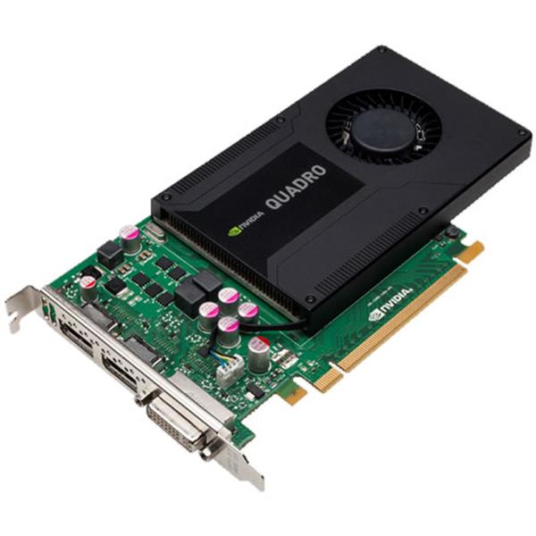 VCQK2000-PB | PNY Technology nVidia Quadro K2000 PCI-Express X16 2 GB GDDR5 SDRAM Dual Dvi Video Card without Cable