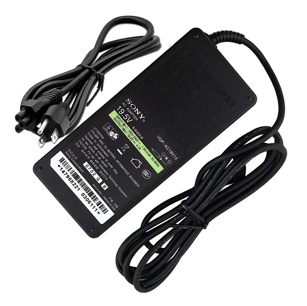 VGP-AC19V41 | Sony 90-Watts W/ Cord 19.5V AC Power Adapter