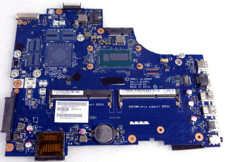 W6XCW | Dell System Board for Inspiron 17R 5737 Laptop Motherboard with Intel I5-4200U 1.6G