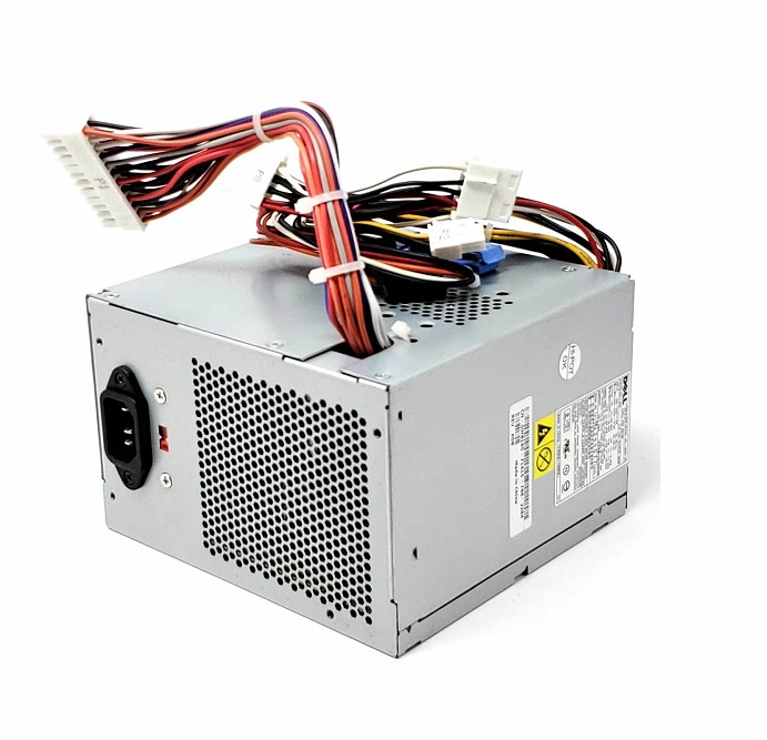 W8185 | Dell 305-Watt Dual SATA Power Supply Rev: A08 for OptiPlex GX620 MT