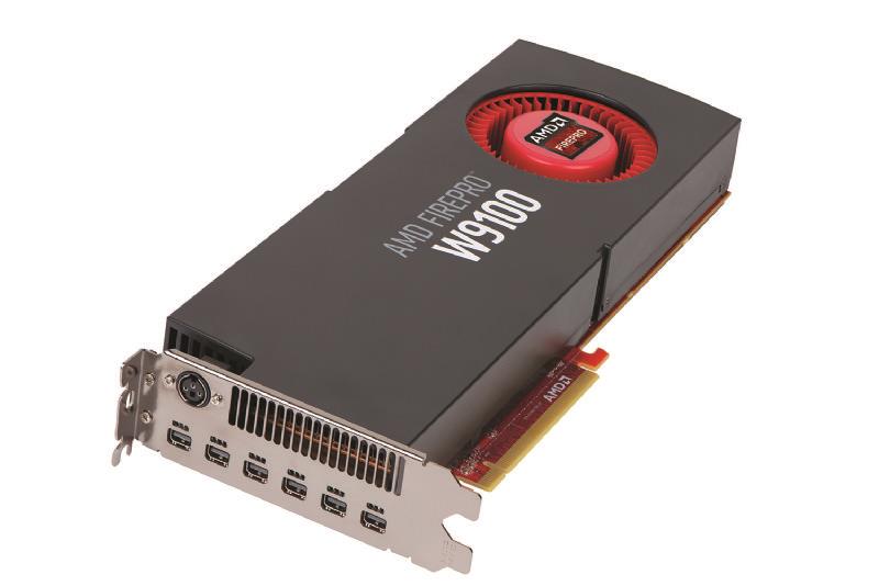 W9100 | ATI FirePro 16GB 512-Bit GDDR5 PCI Express 3 x16 6x DisplayPort CrossFire Supported Workstation Video Graphics Card